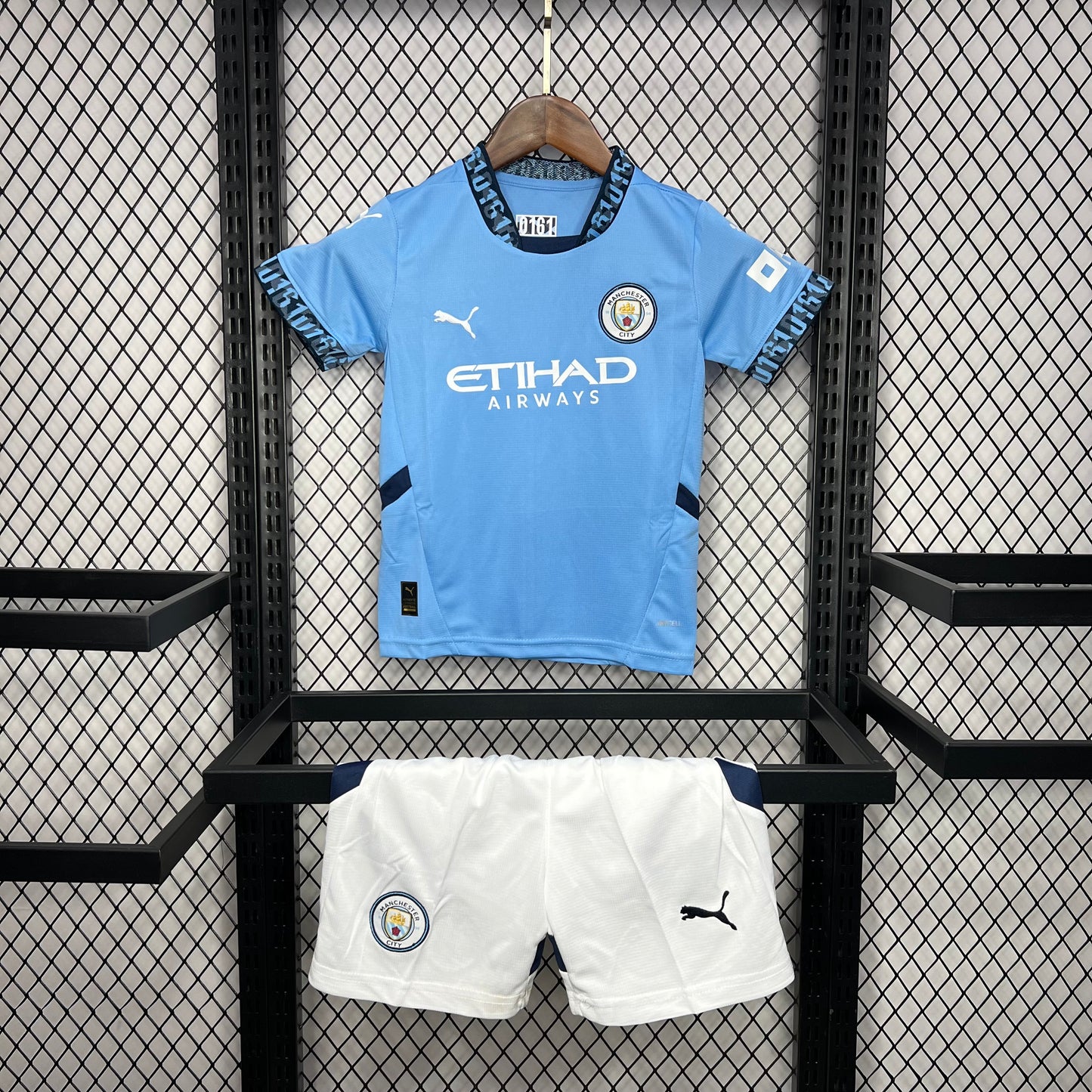 Manchester City 2024/25 Home Kids Kit