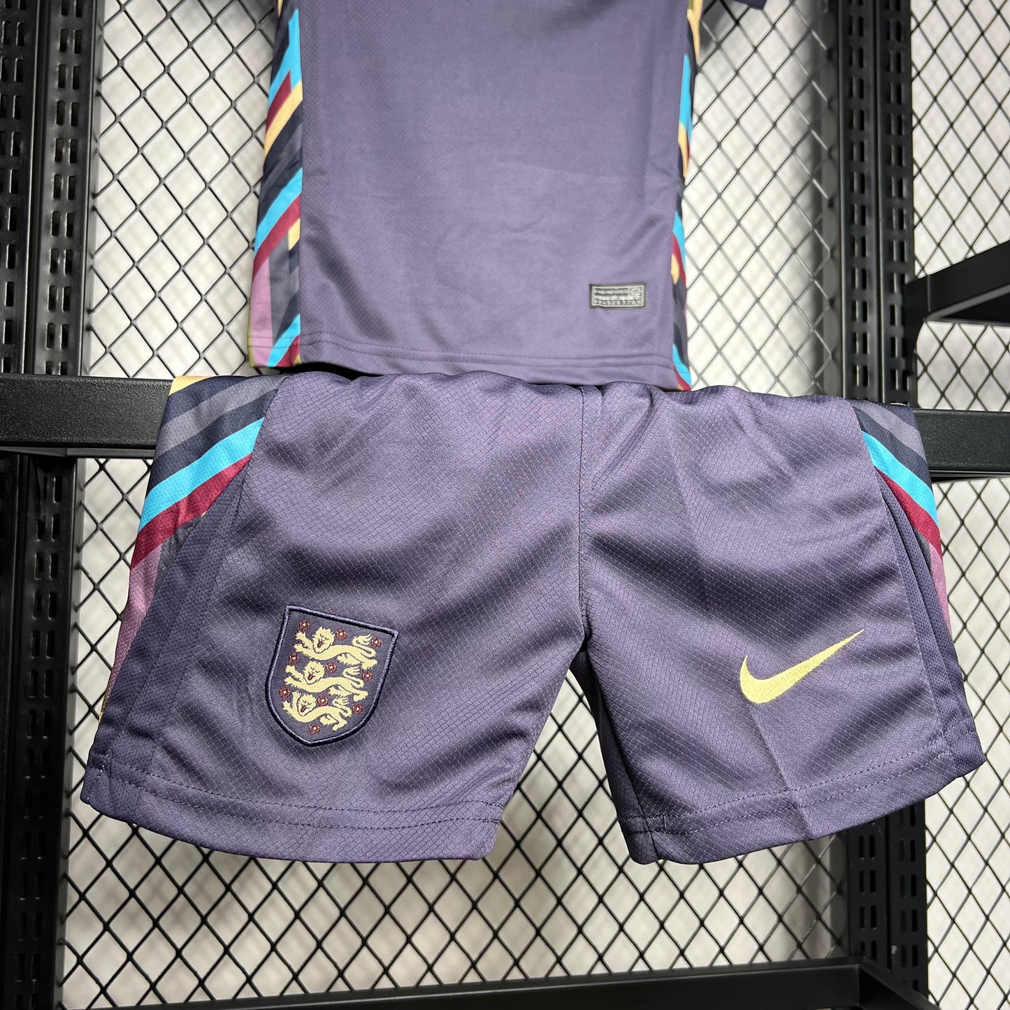 England 2024/25 Euro Away Kids Kit