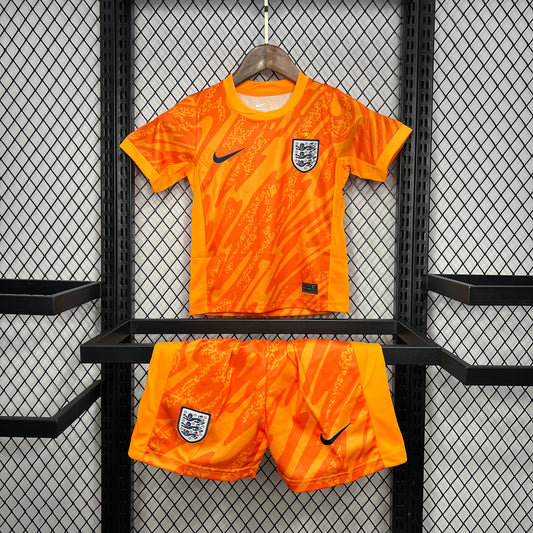 England 2024/25 Euro Goalkeeper uniform Kids Kit