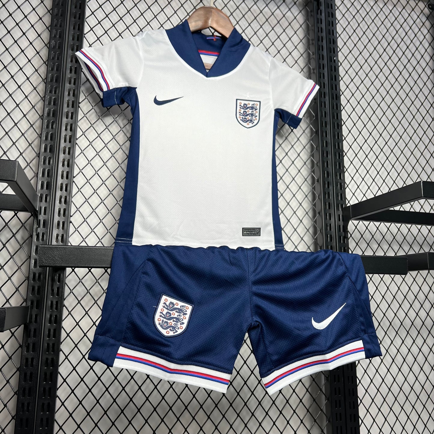 England 2024/25 Euro Home Kids Kit