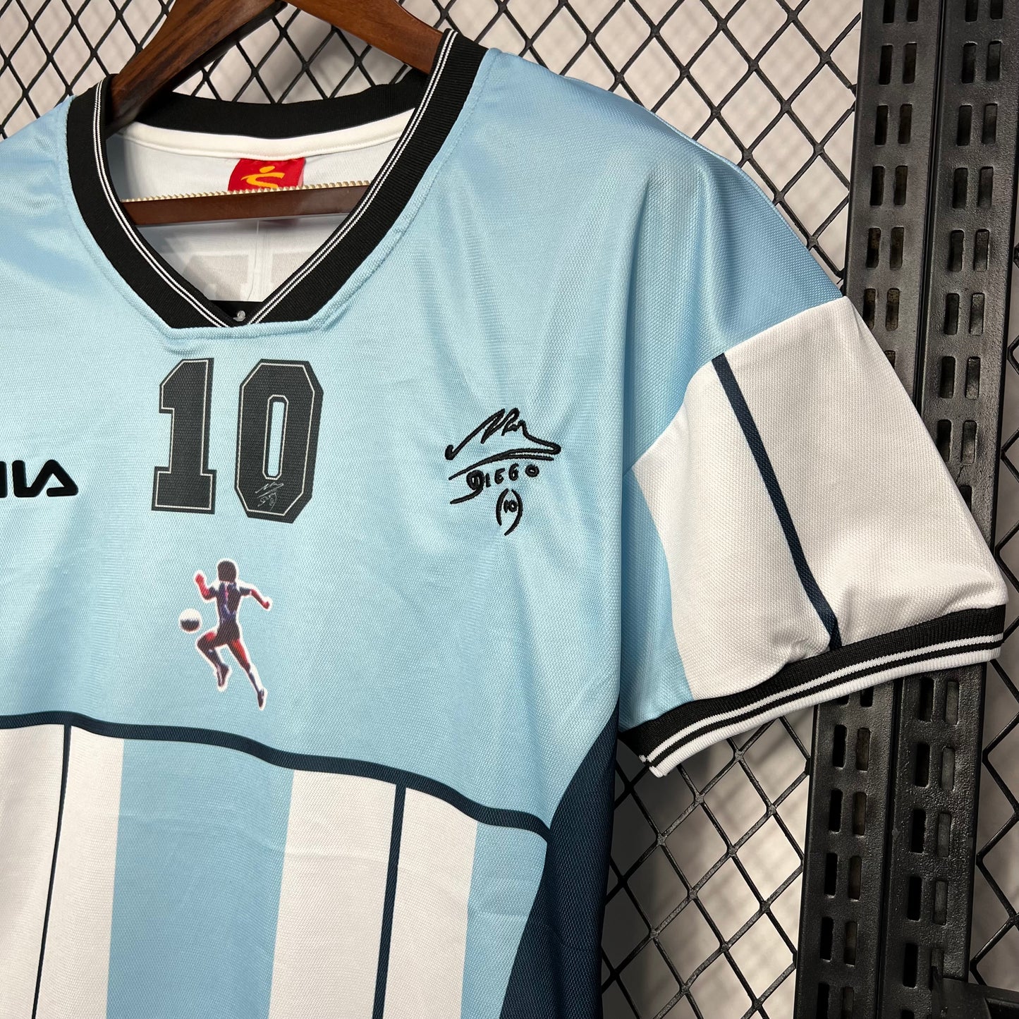 Argentina 2001 Diego Maradona Testimonial Retro