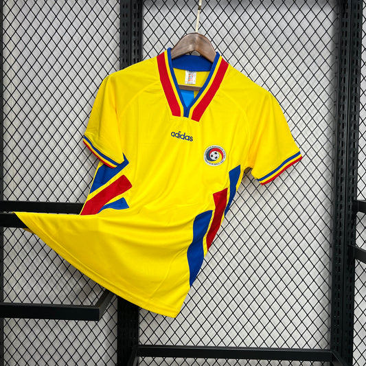 Romania 1994 Home Retro Jersey