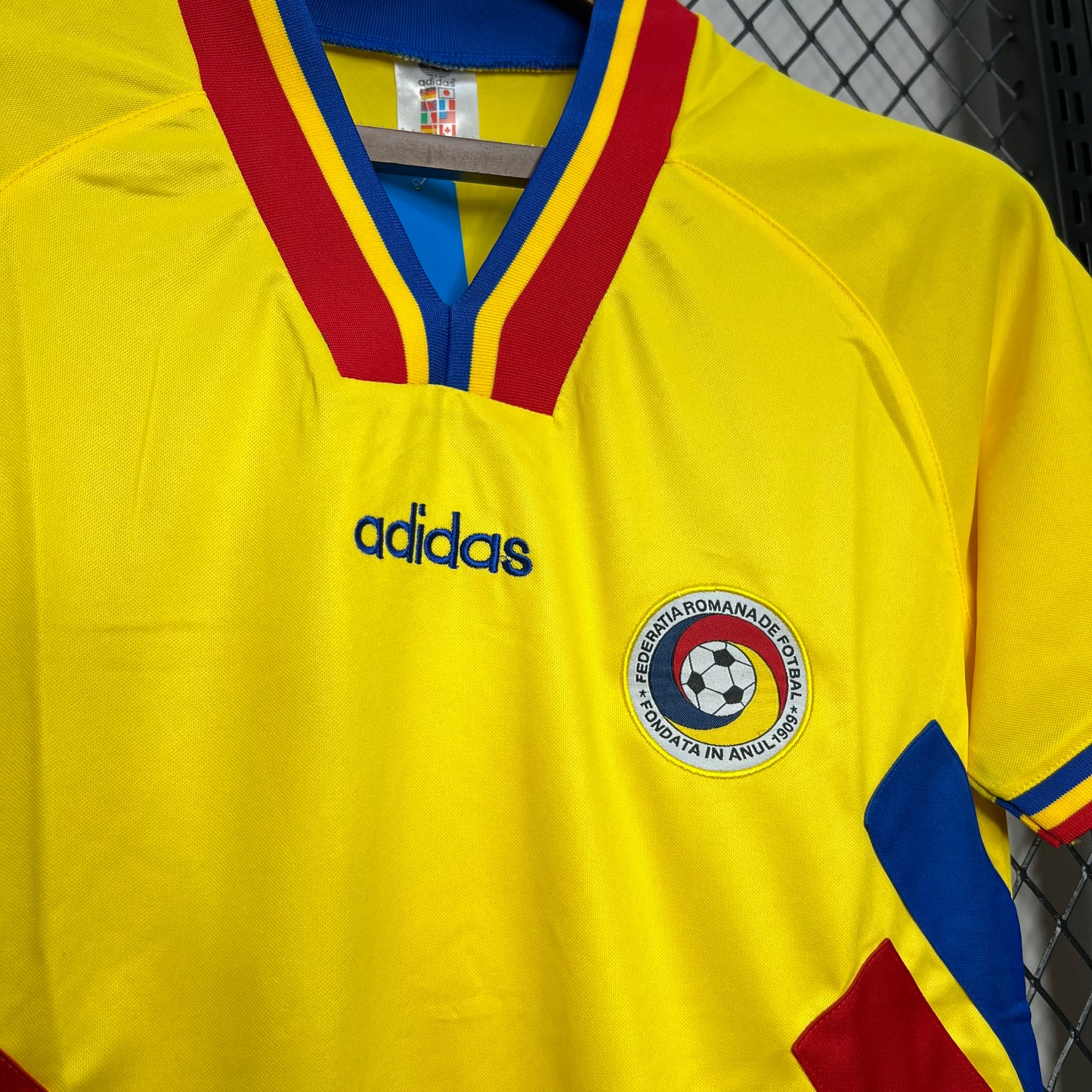 Romania 1994 Home Retro Jersey