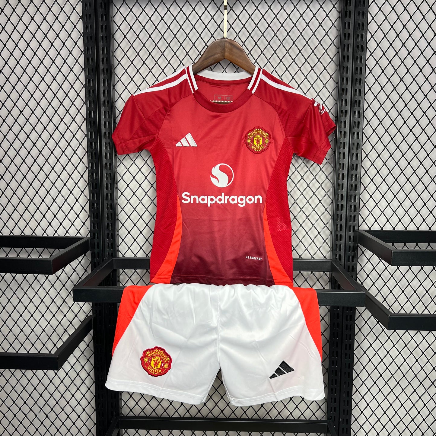 Manchester United 2024/25 Home Kids Kit