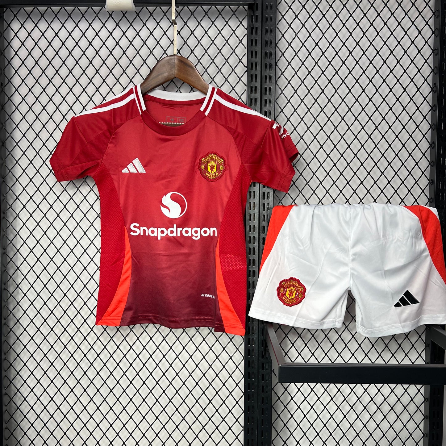 Manchester United 2024/25 Home Kids Kit