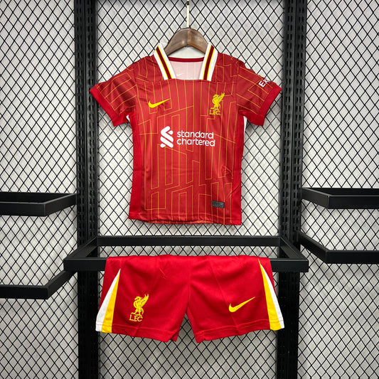 Liverpool 2024/25 Home Kids Kit