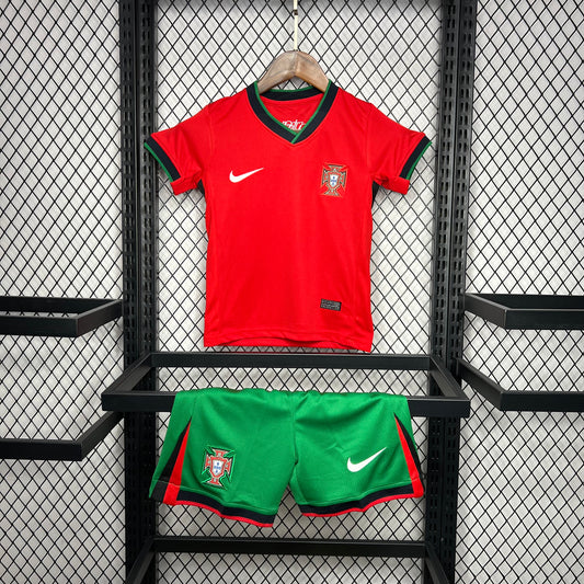Portugal 2024/25 Euro Home Kids Kit